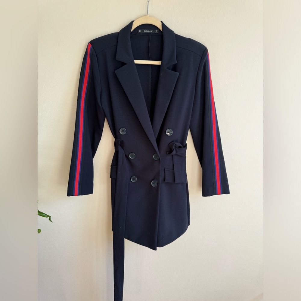 Zara Navy blue blazer romper